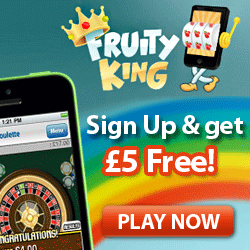 Online Roulette Game - Fruity King Mobile Casino