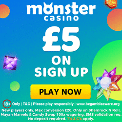 monster mobile casino no deposit bonus