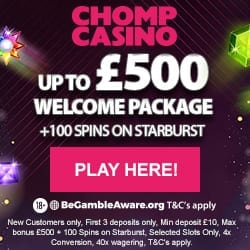 chomp casino new 2019